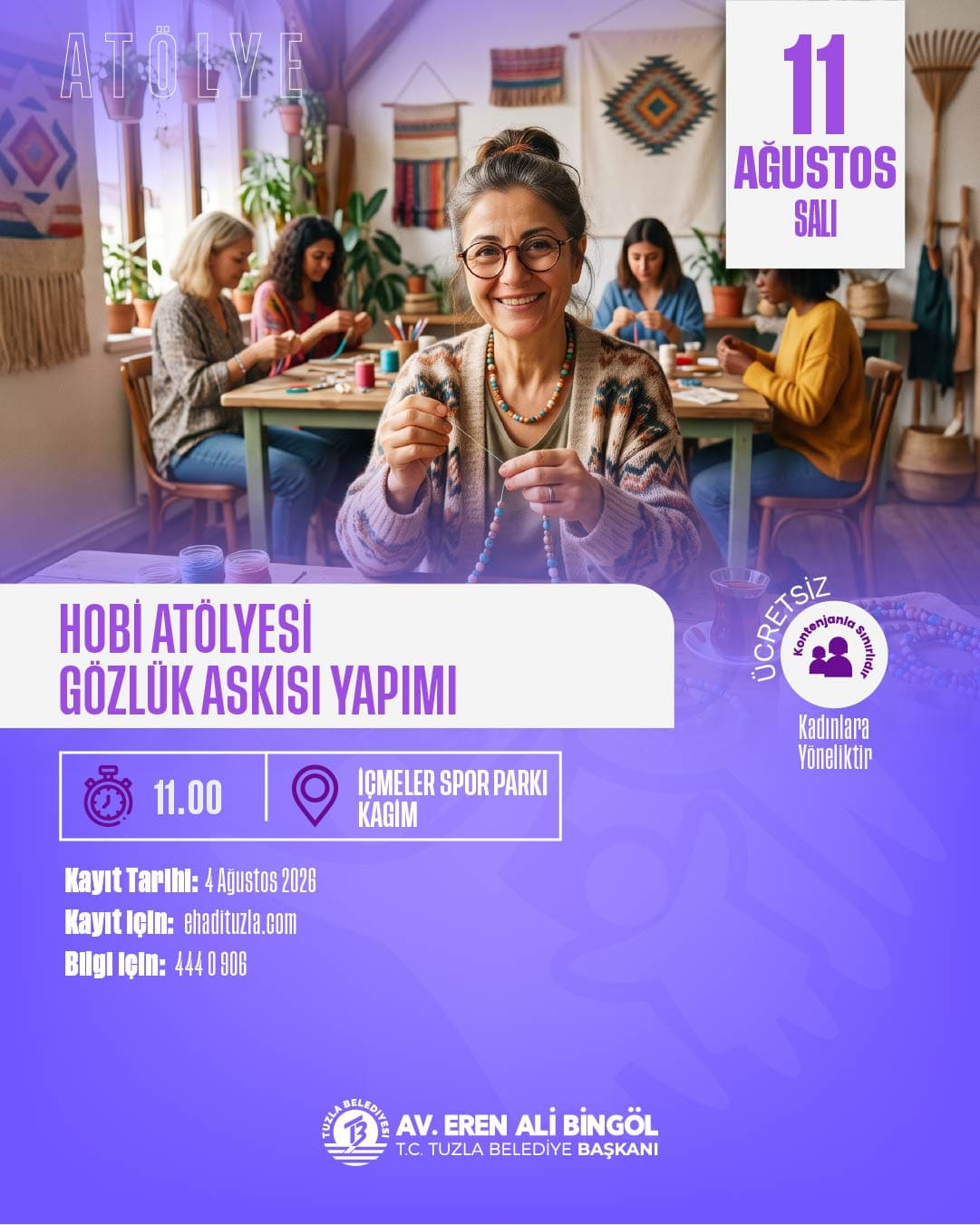GÖZLÜK ASKISI YAPIMI