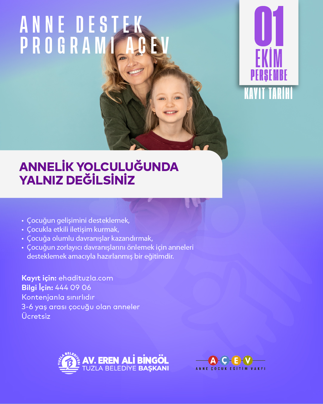 ANNE DESTEK PROGRAMI (AÇEV)