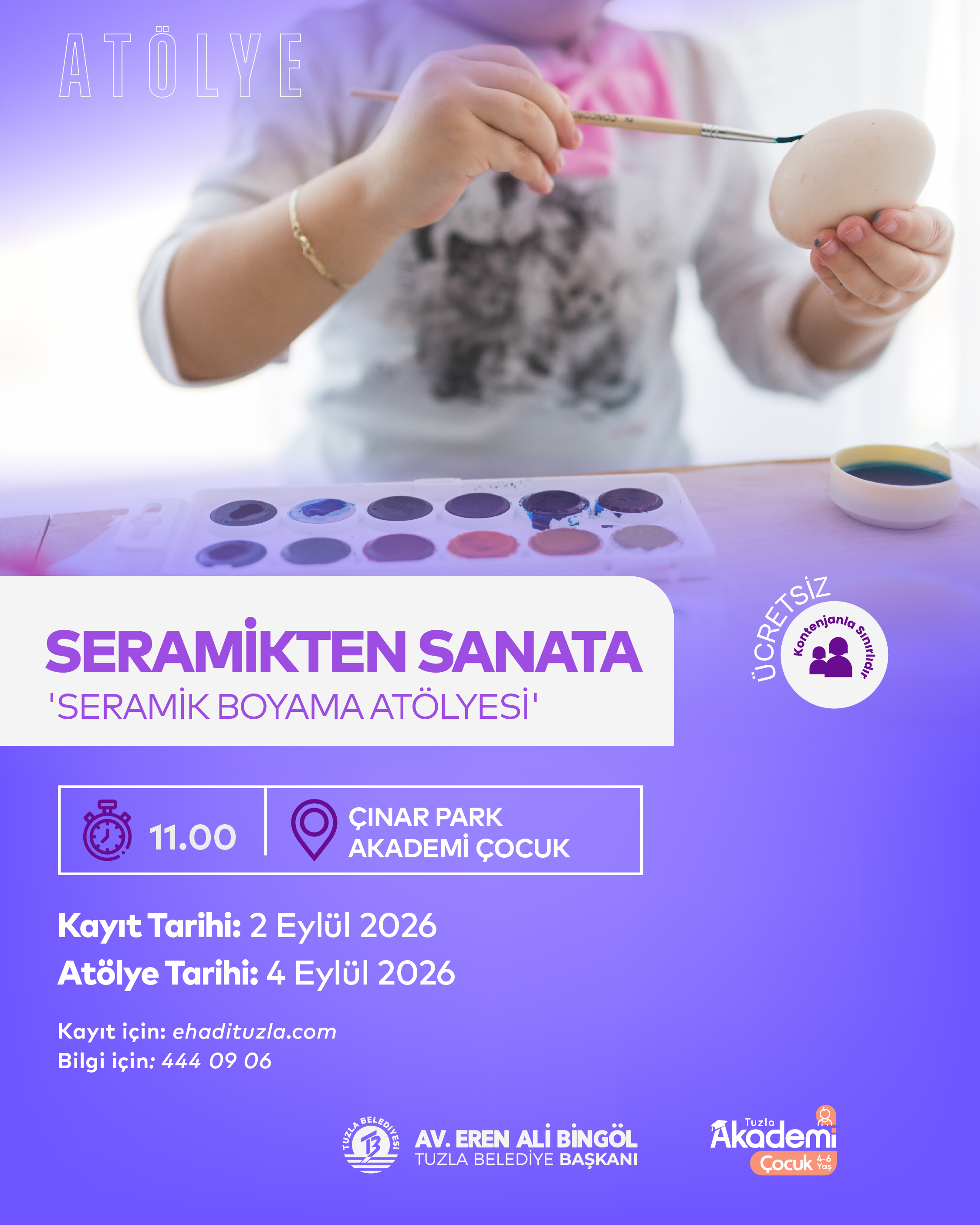 SERAMİK BOYAMA ATÖLYESİ