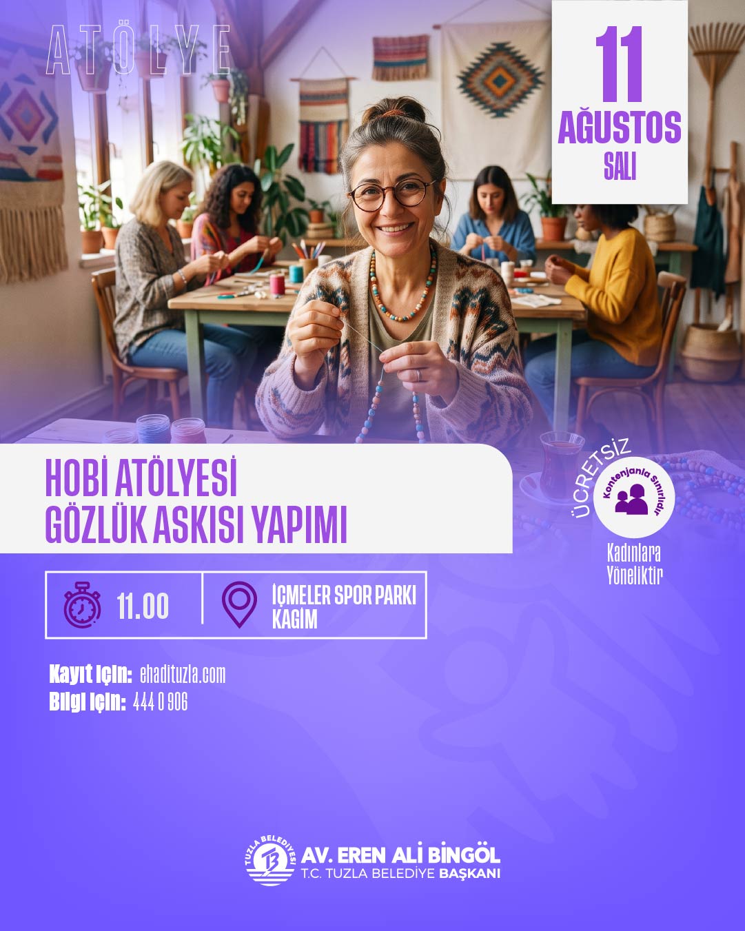 GÖZLÜK ASKISI YAPIMI