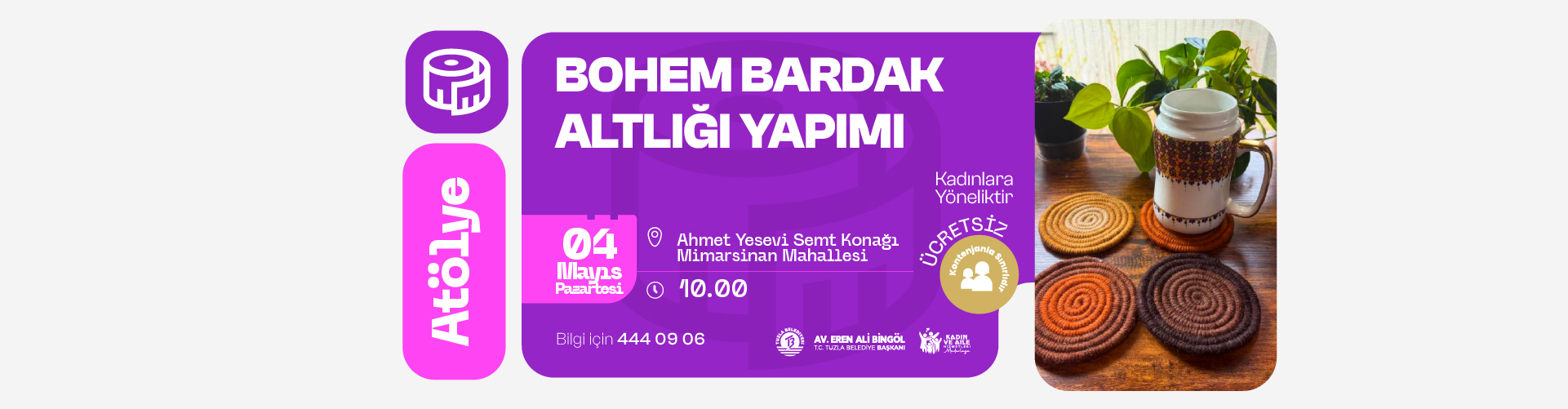 BOHEM BARDAK ALTLIĞI (HOBİ ATÖLYESİ)