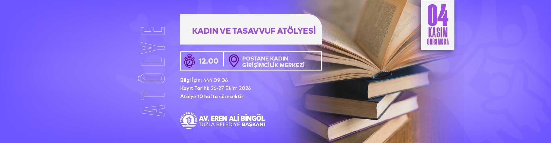 KADIN VE TASAVVUF ATÖLYESİ (HOBİ ATÖLYESİ)