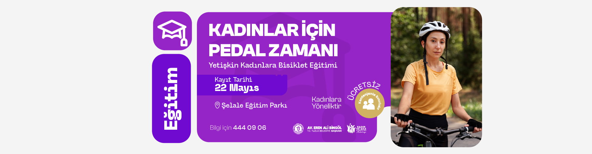 BİSİKLET EĞİTİMİ (AKADEMİ KADIN)