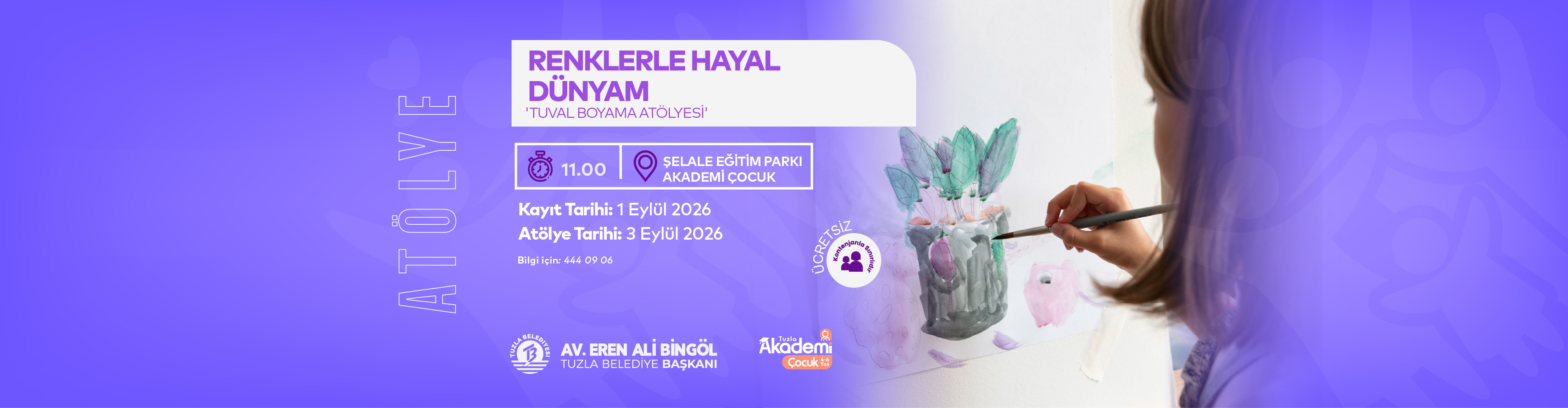 TUVAL BOYAMA ATÖLYESİ (HOBİ ATÖLYESİ)