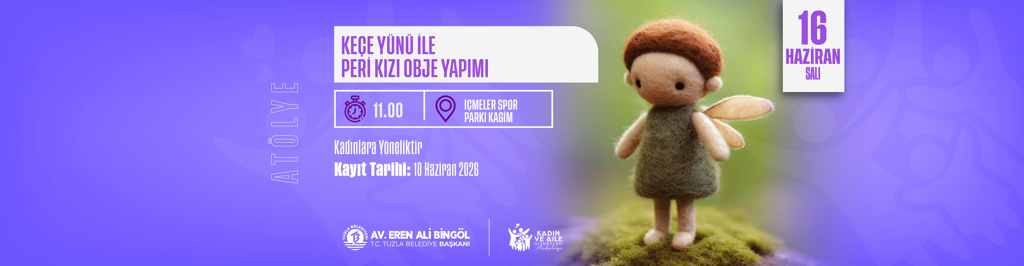 KEÇE YÜNÜ İLE PERİ KIZI YAPIMI (HOBİ ATÖLYESİ)